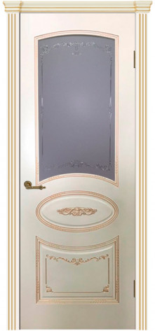 Верда Межкомнатная дверь Вуаль ДО патина шампань, арт. 13722