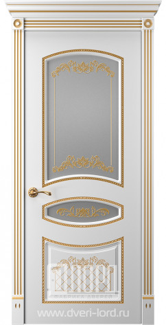 Лорд Межкомнатная дверь Прима 4 ДО Патина золото, арт. 23315