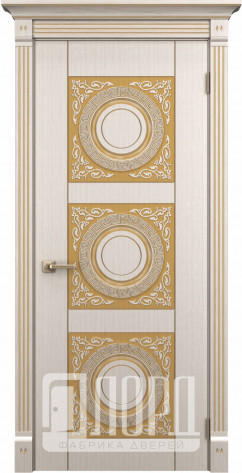 Лорд Межкомнатная дверь Рим ДГ Патина золото, арт. 23366