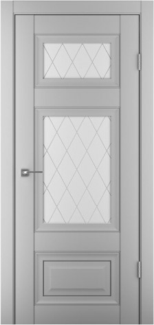 Ostium Межкомнатная дверь D4 ПО Стекло 2, арт. 25034