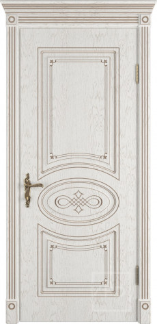 ВФД Межкомнатная дверь Bianca патина, арт. 27239