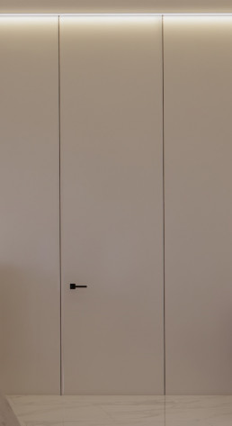 СитиДорс Межкомнатная дверь Secret под покраску ал.кромка с 4 сторон, арт. 28876