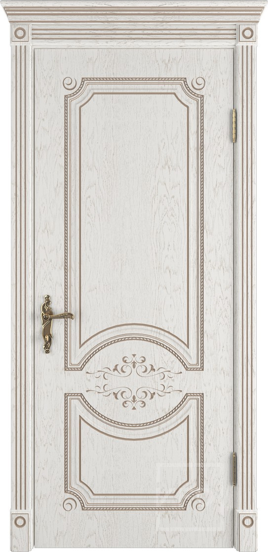 ВФД Межкомнатная дверь Milana патина, арт. 10308 - фото №1