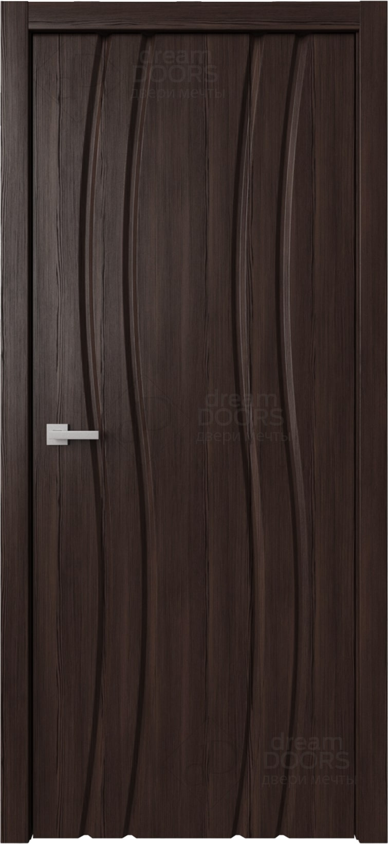 Dream Doors Межкомнатная дверь Сириус 2 Волна узкое ДГ, арт. 20083 - фото №8