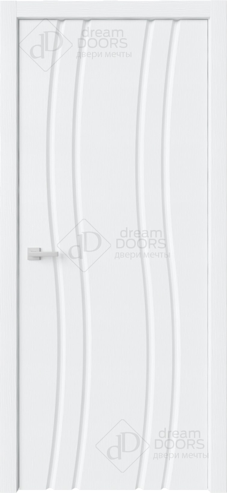 Dream Doors Межкомнатная дверь Сириус 2 Волна узкое ДГ, арт. 20083 - фото №6