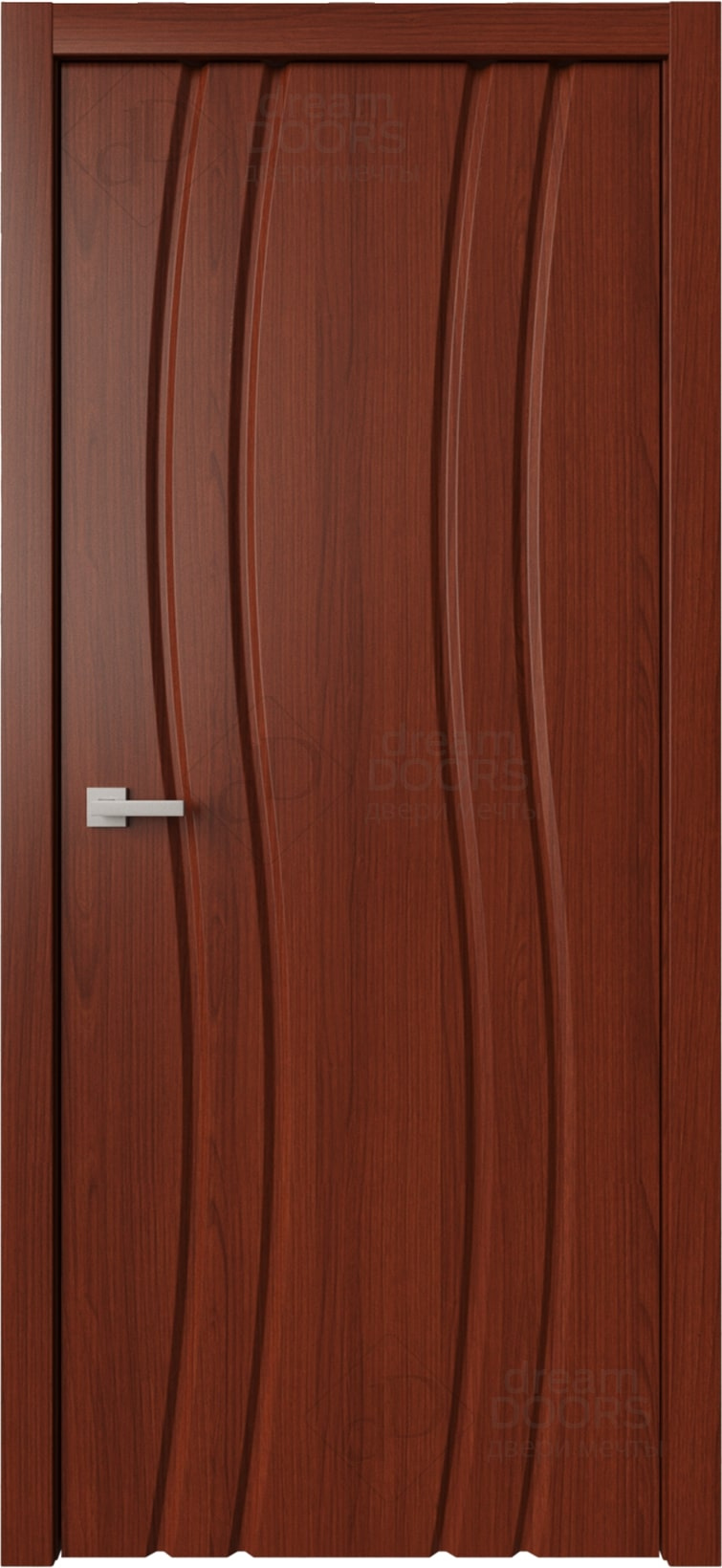 Dream Doors Межкомнатная дверь Сириус 2 Волна узкое ДГ, арт. 20083 - фото №5
