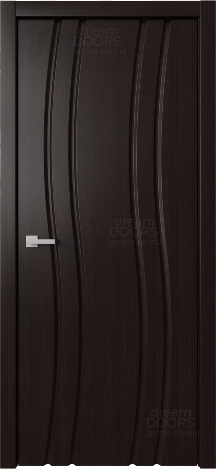 Dream Doors Межкомнатная дверь Сириус 2 Волна узкое ДГ, арт. 20083 - фото №3