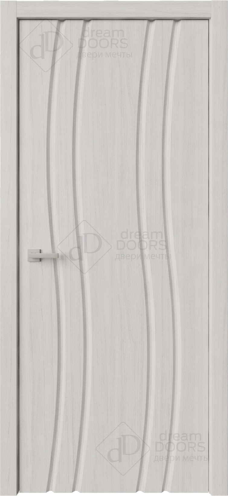Dream Doors Межкомнатная дверь Сириус 2 Волна узкое ДГ, арт. 20083 - фото №2