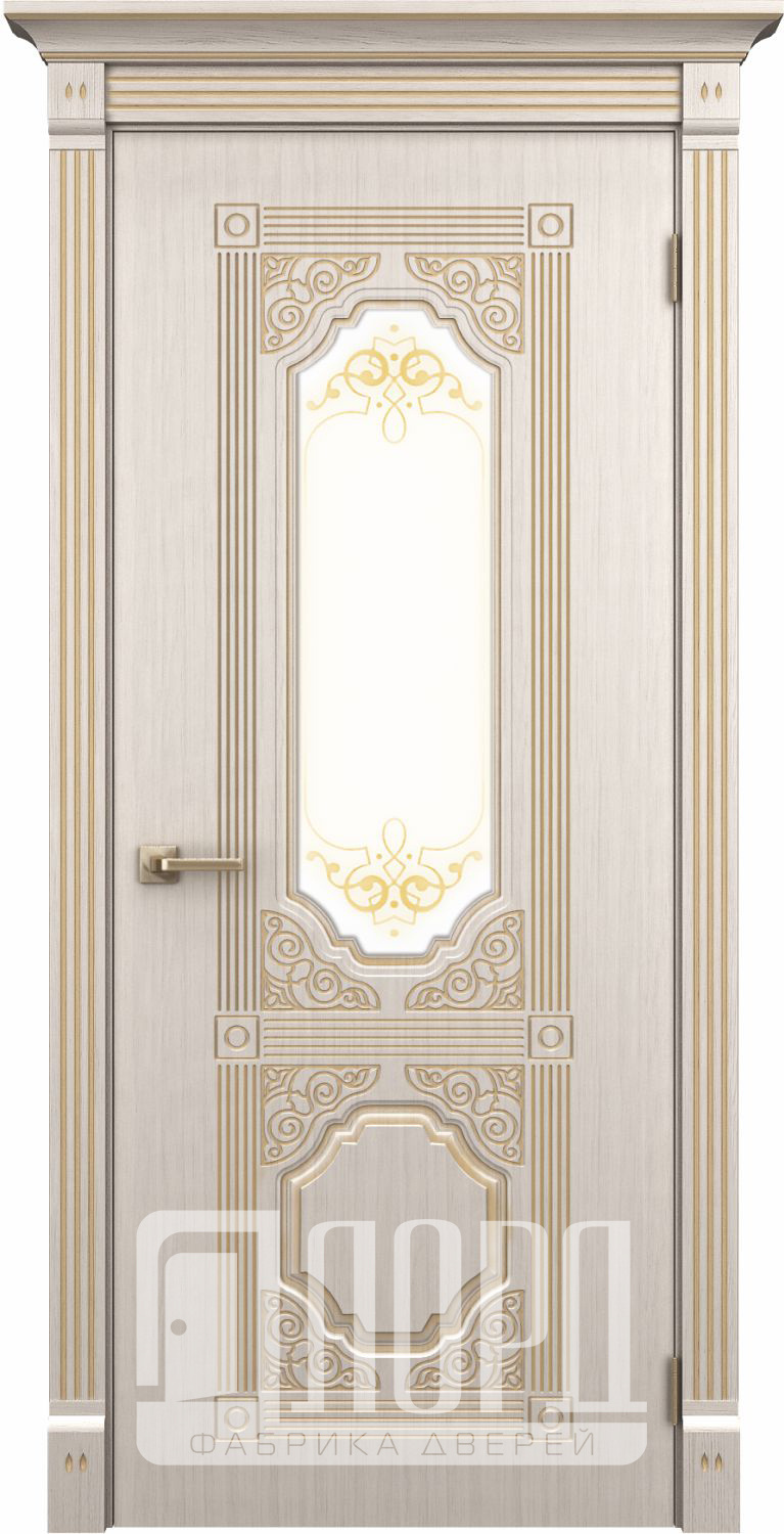 Лорд Межкомнатная дверь Артемида ДО Патина золото, арт. 23344 - фото №1