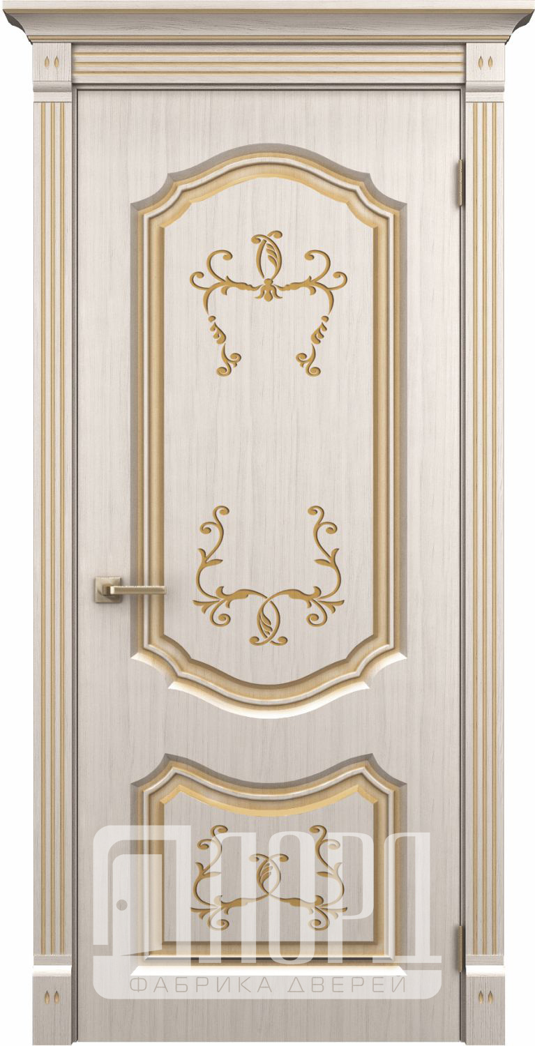 Лорд Межкомнатная дверь Версаль ДГ Патина золото, арт. 23351 - фото №1