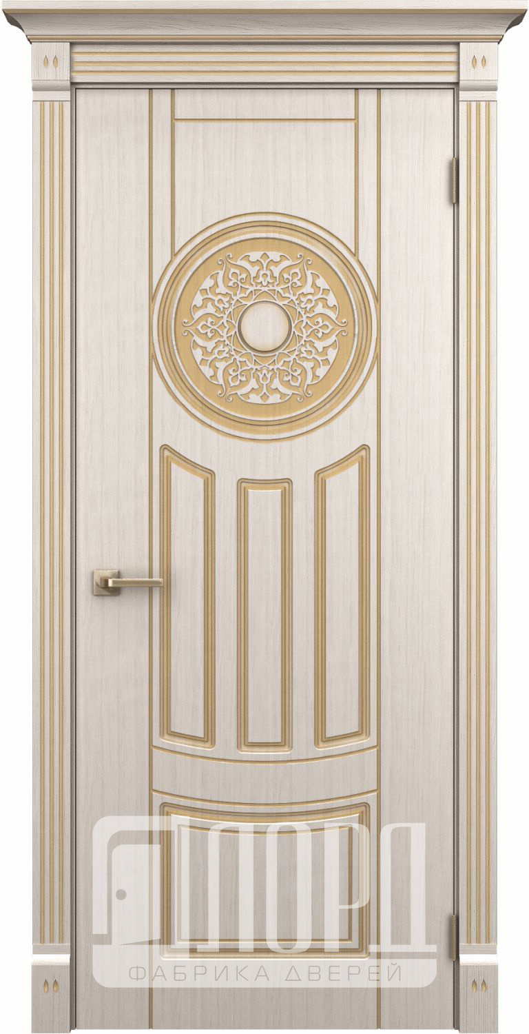 Лорд Межкомнатная дверь Зевс ДГ Патина золото, арт. 23355 - фото №1