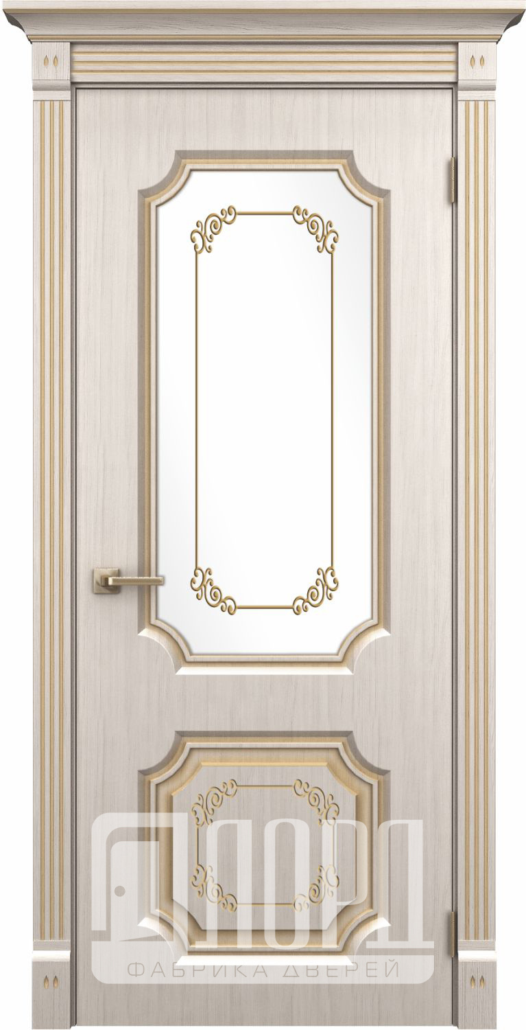 Лорд Межкомнатная дверь Сан-Марино ДО Патина золото, арт. 23371 - фото №1
