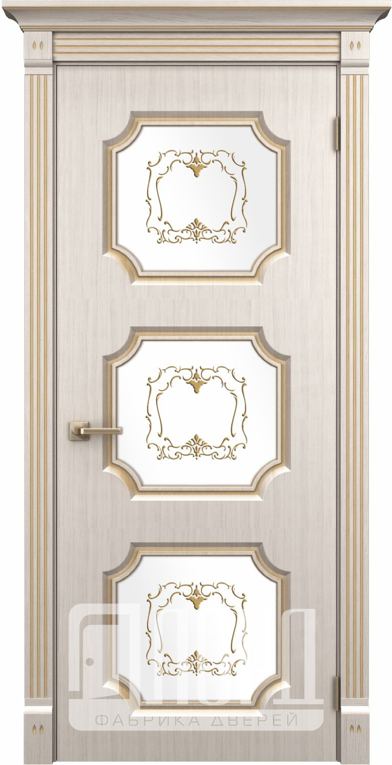 Лорд Межкомнатная дверь Севилья ДГ Патина золото, арт. 23372 - фото №1