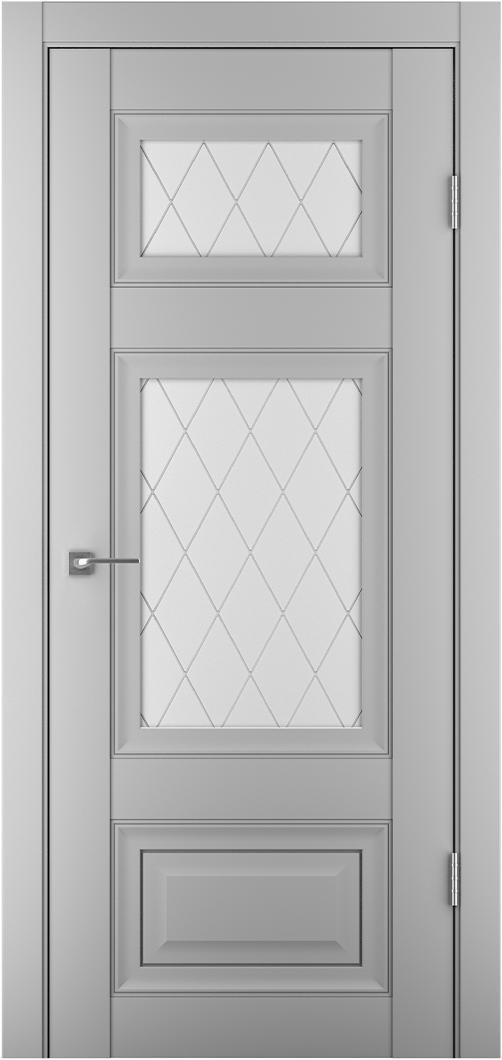 Ostium Межкомнатная дверь D4 ПО Стекло 2, арт. 25034 - фото №1