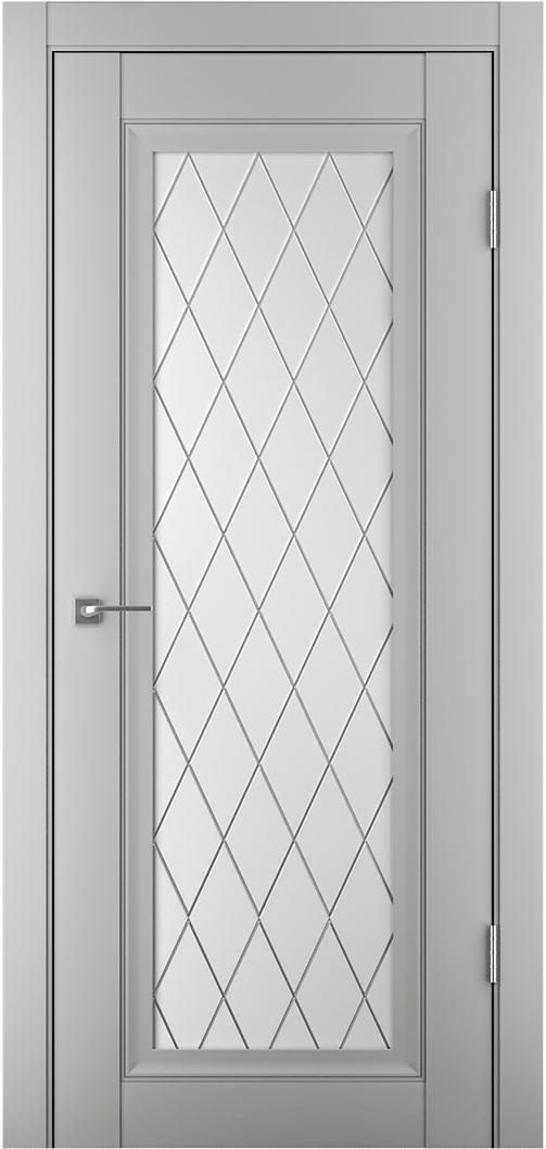 Ostium Межкомнатная дверь D6 ПО Стекло 2, арт. 25041 - фото №1
