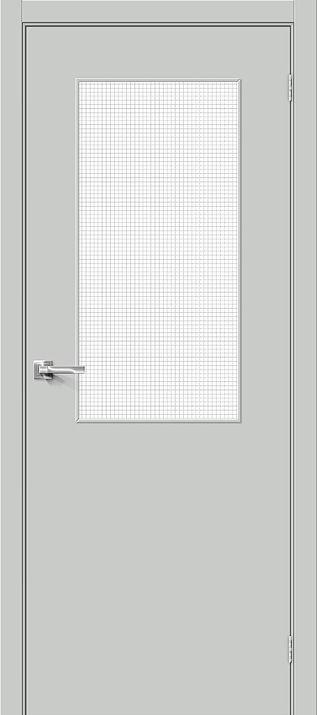 Браво Межкомнатная дверь Браво-7 Wired Glass 12,5, арт. 25529 - фото №3