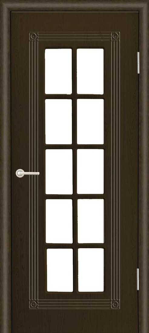 ЧФД плюс Межкомнатная дверь ПР-35 с решеткой ДО, арт. 26146 - фото №1