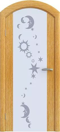 Олимп Межкомнатная дверь Натали 3 радиус, эллипс, арт. 2659 - фото №6