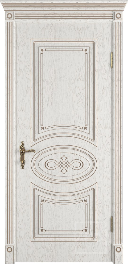 ВФД Межкомнатная дверь Bianca патина, арт. 27239 - фото №1