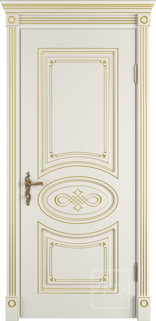 ВФД Межкомнатная дверь Bianca патина, арт. 27591 - фото №1